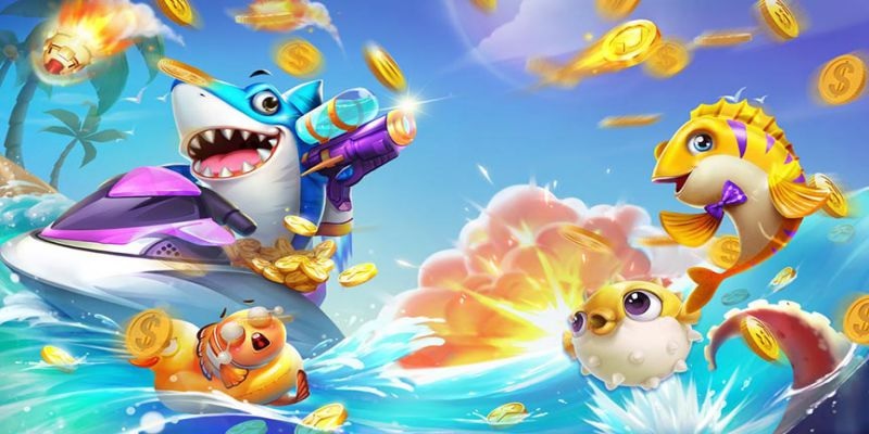 Nhiều sinh vật biển giúp việc đi săn trong game bắn cá đổi thưởng thuận lợi